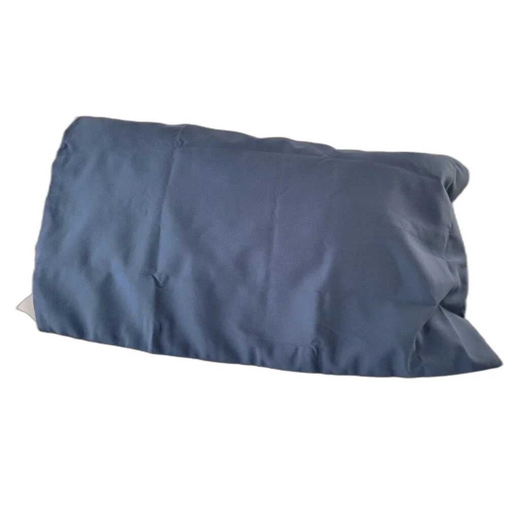 West Elm Solid Blue King Sham 37